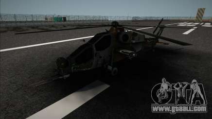 TUSAŞ T-129 Atak Helikopteri Modu for GTA San Andreas