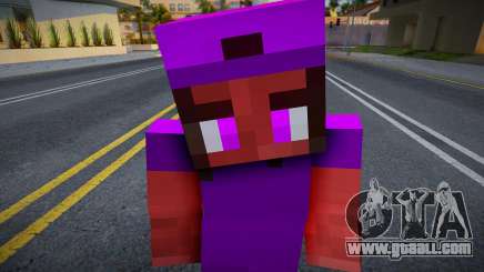 Minecraft Ped Bfyst for GTA San Andreas