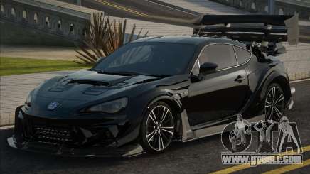 Subaru BRZ [Blek] for GTA San Andreas