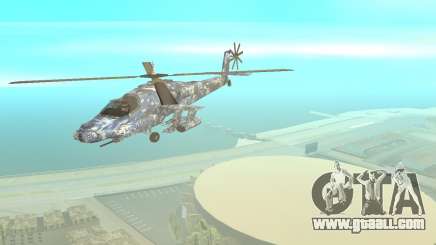 Hunter Sky Camo for GTA San Andreas